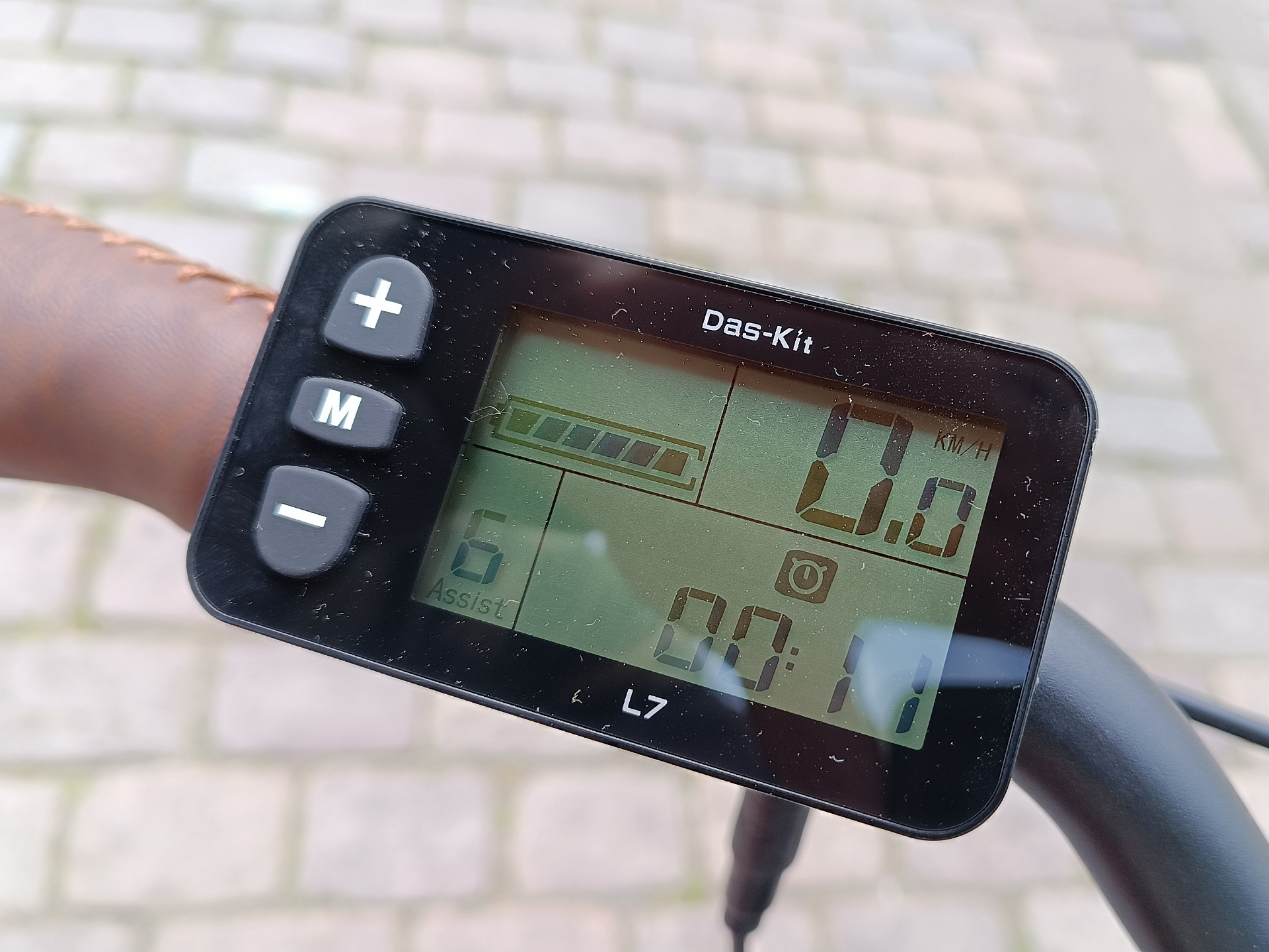 Mit dem L7 Display können NCM E-Bikes getunt werden