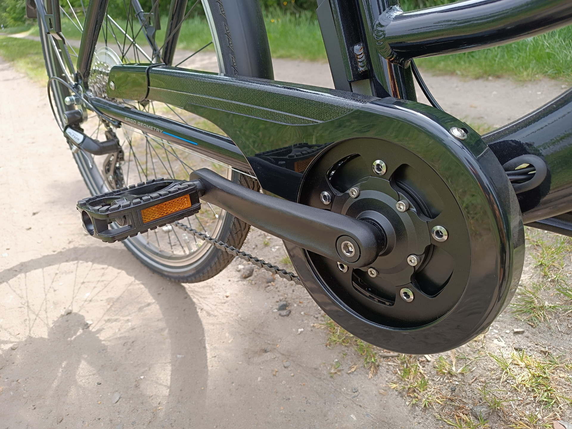 Antrieb des Vermont E-Bikes