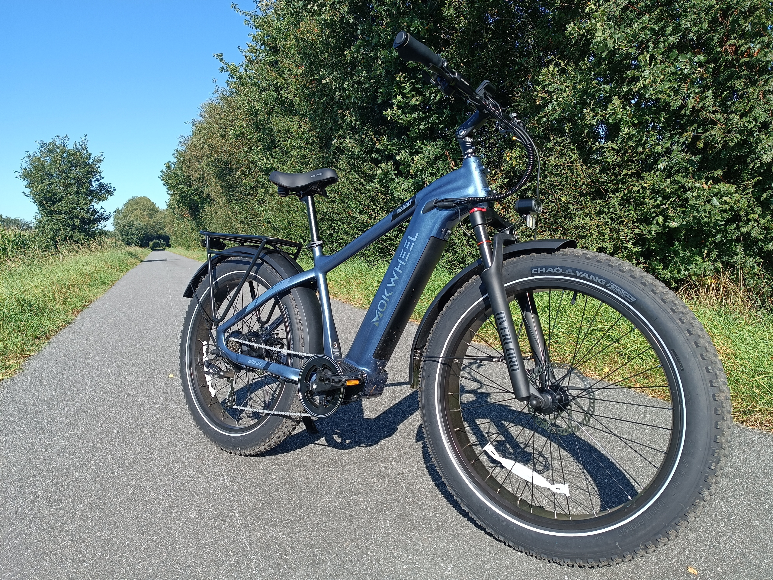 So sieht das E-Fatbike von Mokwheel nach dem Aufbau aus