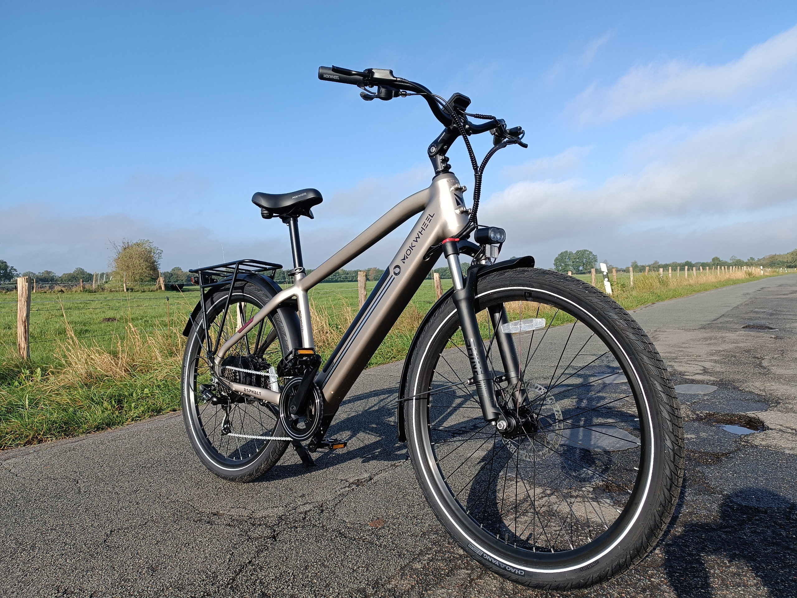 Das Mokwheel Asphalt in meinem E-Bike Test