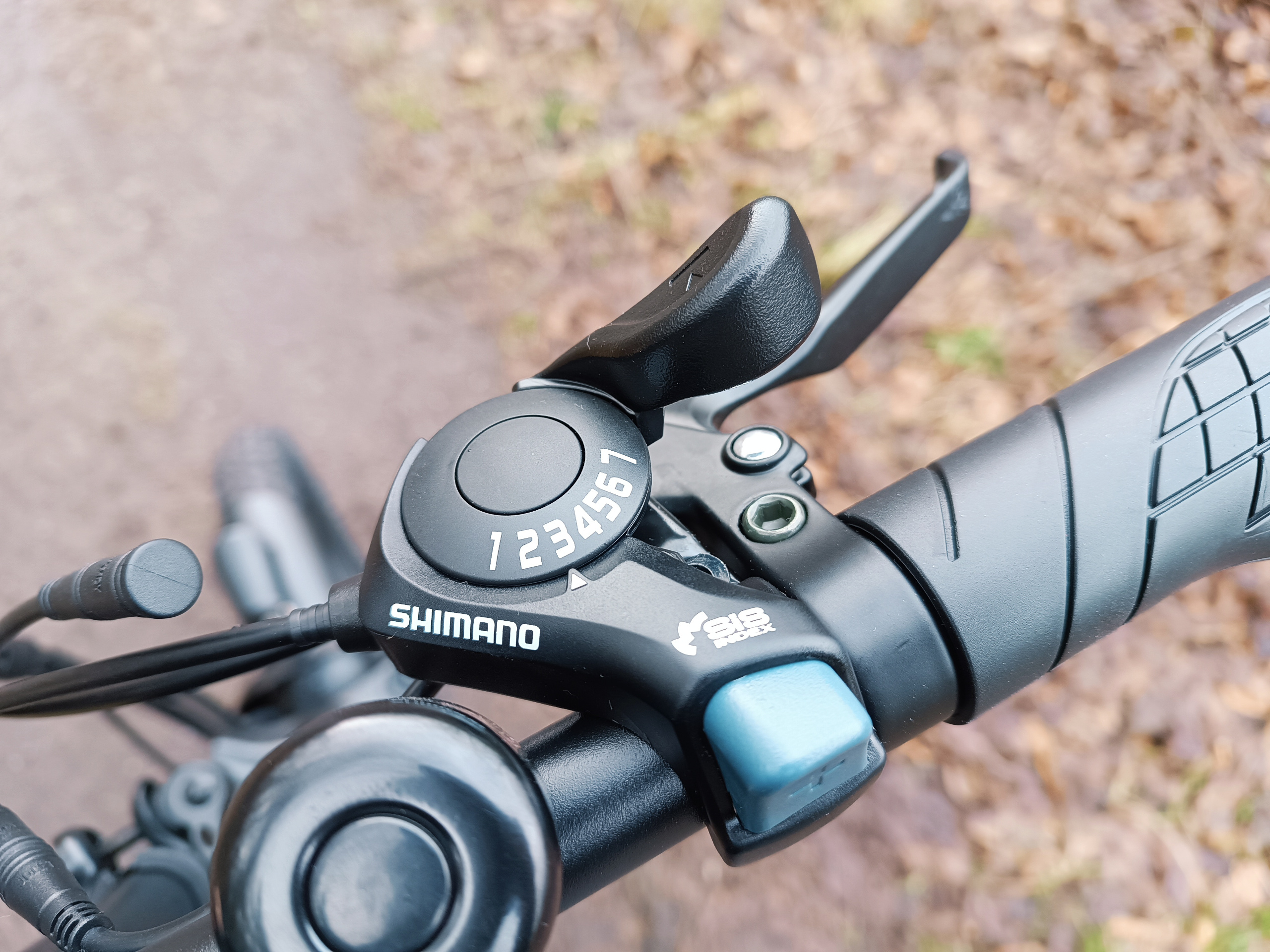 Die Shimano 7-Gang Schaltung schaltet unauffällig und zuverlässig | Quelle: ebiketester24.de