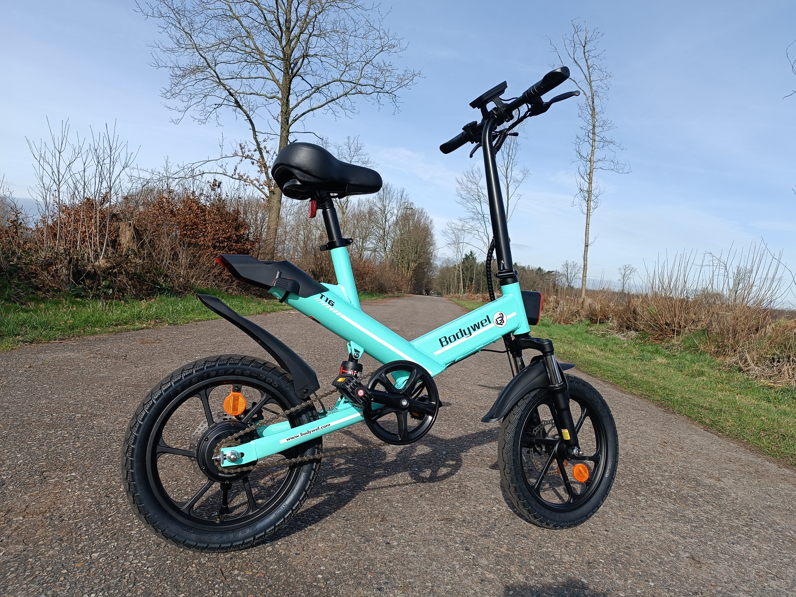 Der erste Blick auf das Bodywel T16 nach dem Aufbau | Quelle: ebiketester24.de