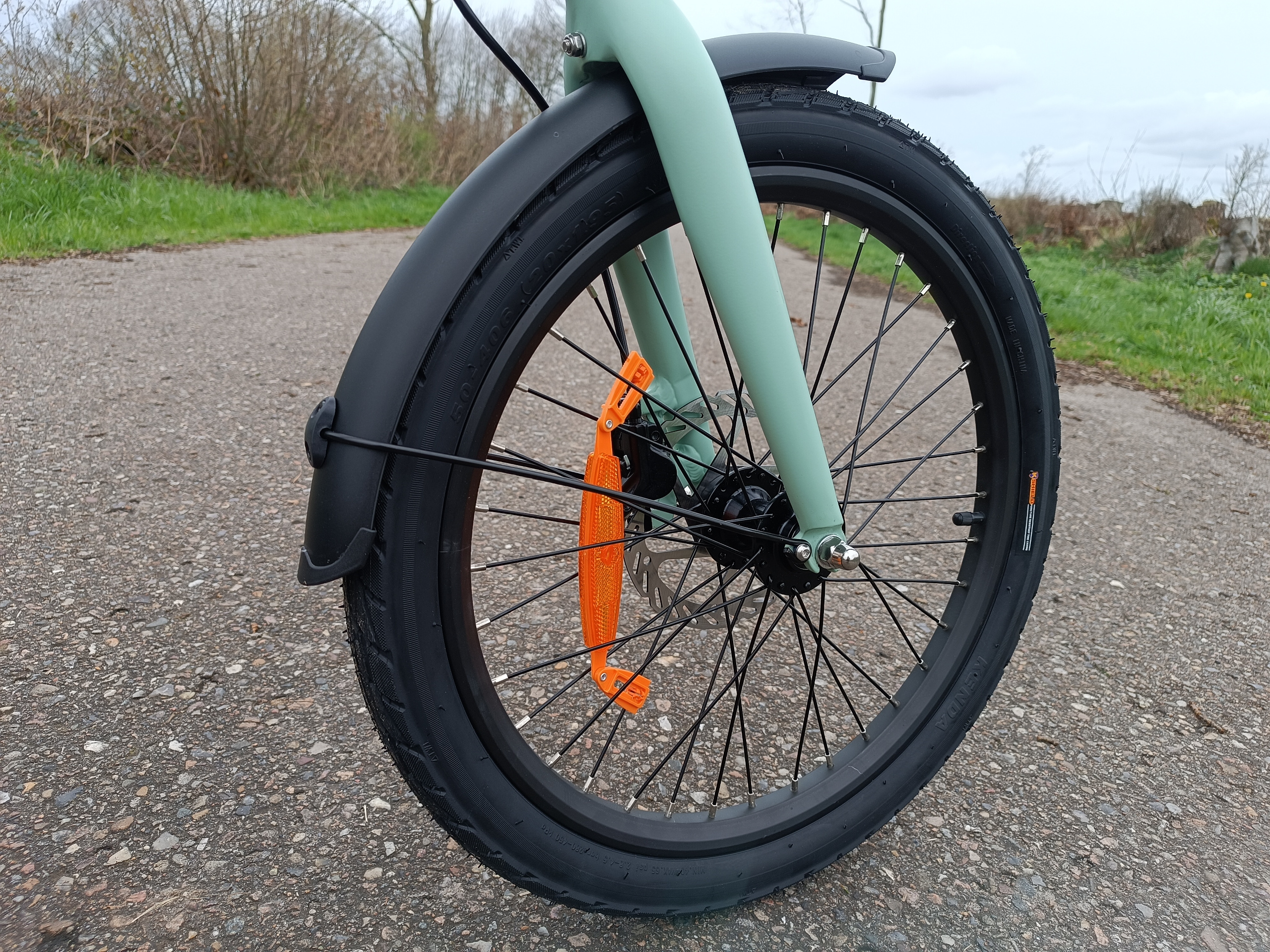 Die Starrgabel trägt zum geringen Gewicht bei | Quelle: ebiketester24.de