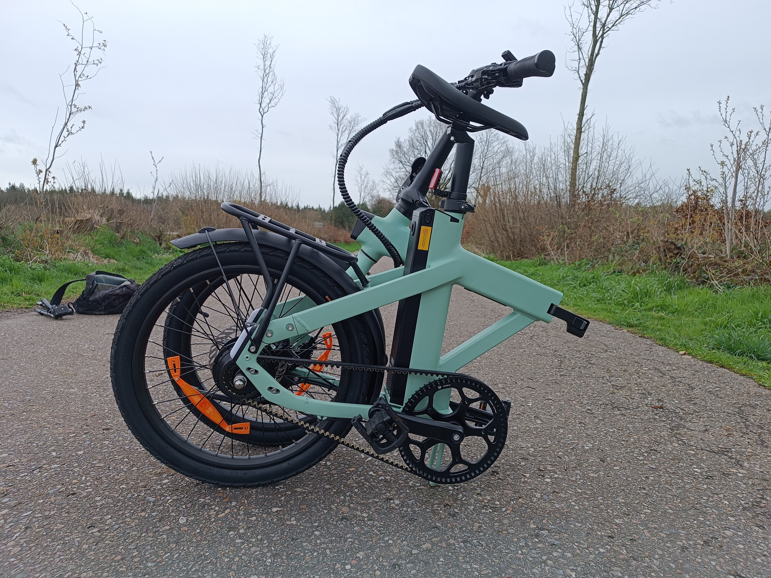 Mit wenigen Handgriffen lässt sich das E-Bike zusammenklappen | Quelle: ebiketester24.de