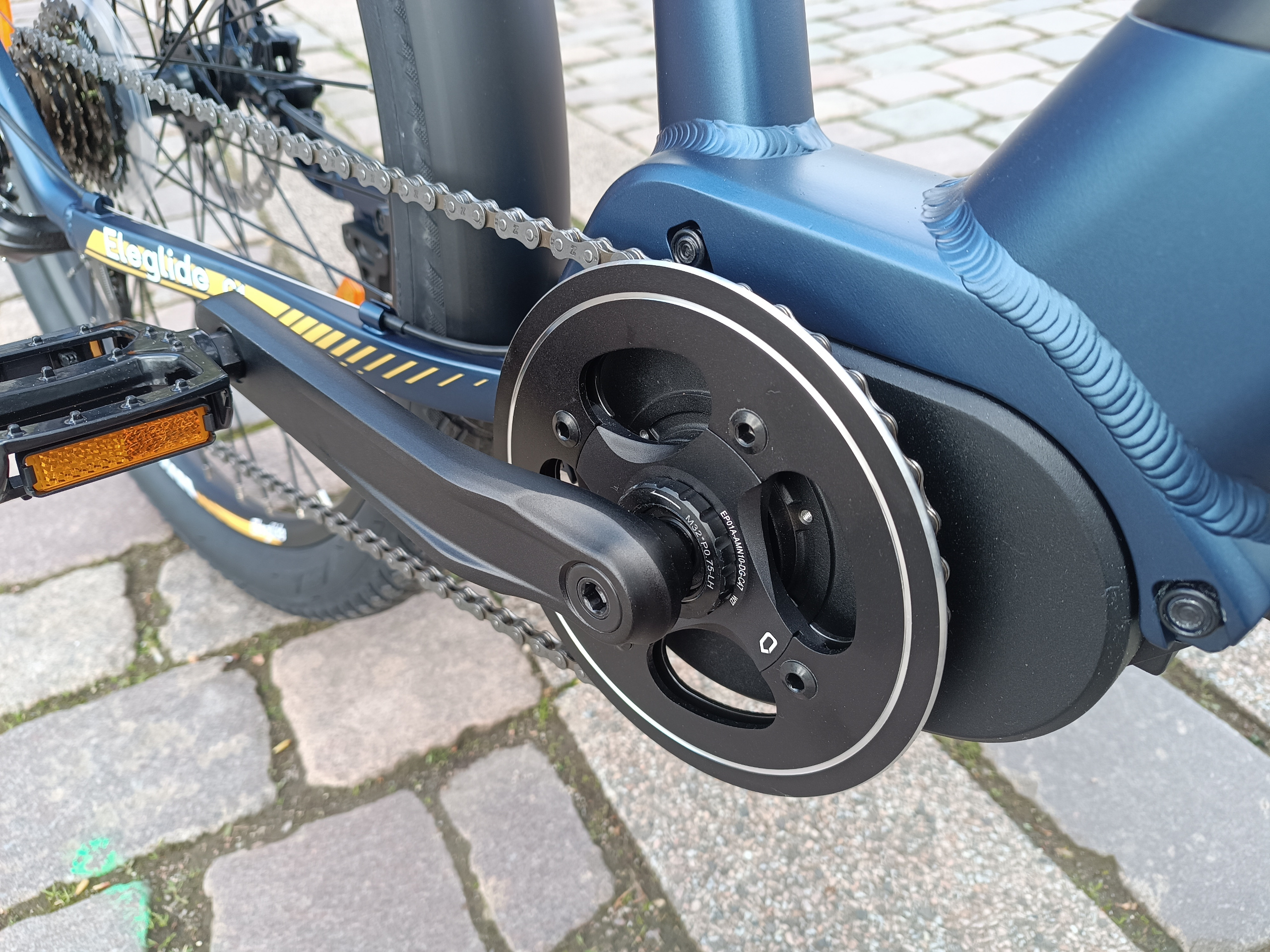 Als Übersetzung kommt eine 7-Gang Shimano Schaltung zum Einsatz | Quelle: ebiketester24.de