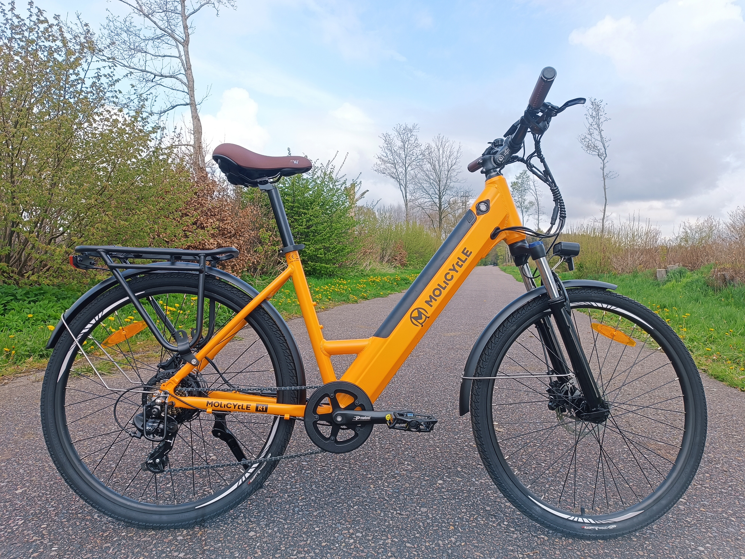 So sieht das Trekking E-Bike von Molicycle nach dem Aufbau aus | Quelle: ebiketester24.de