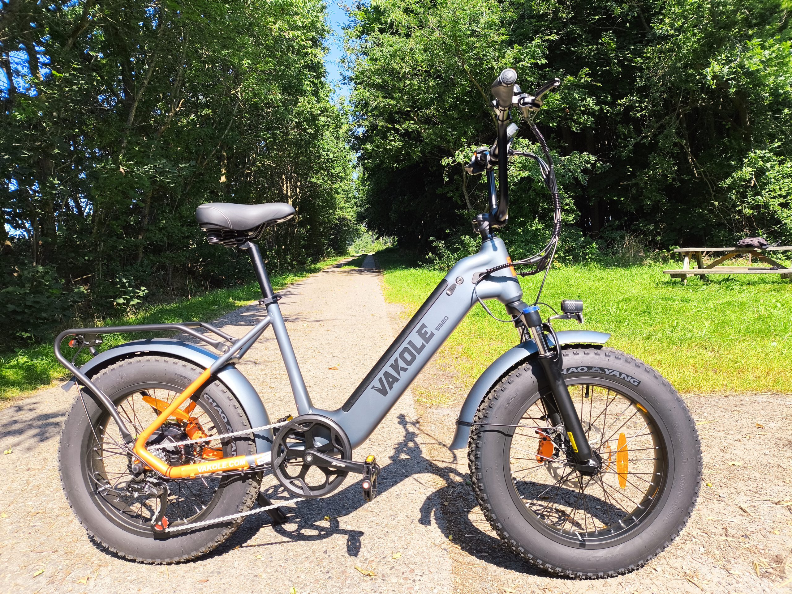 So sieht das Vakole Klapp E-Bike nach dem Aufbau aus | Quelle: ebiketester24.de