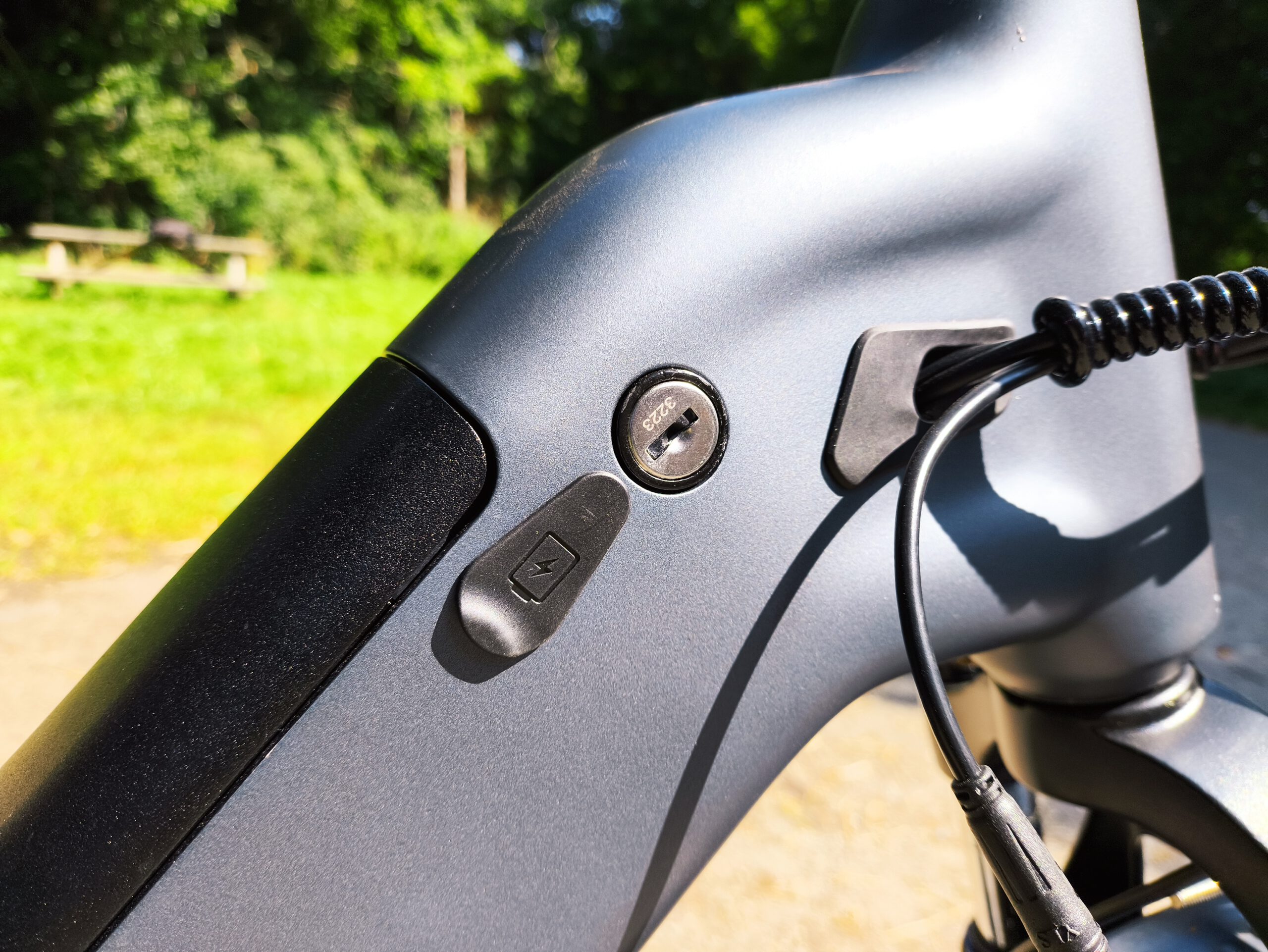 Der Akku lässt sich ausbauen | Quelle: ebiketester24.de