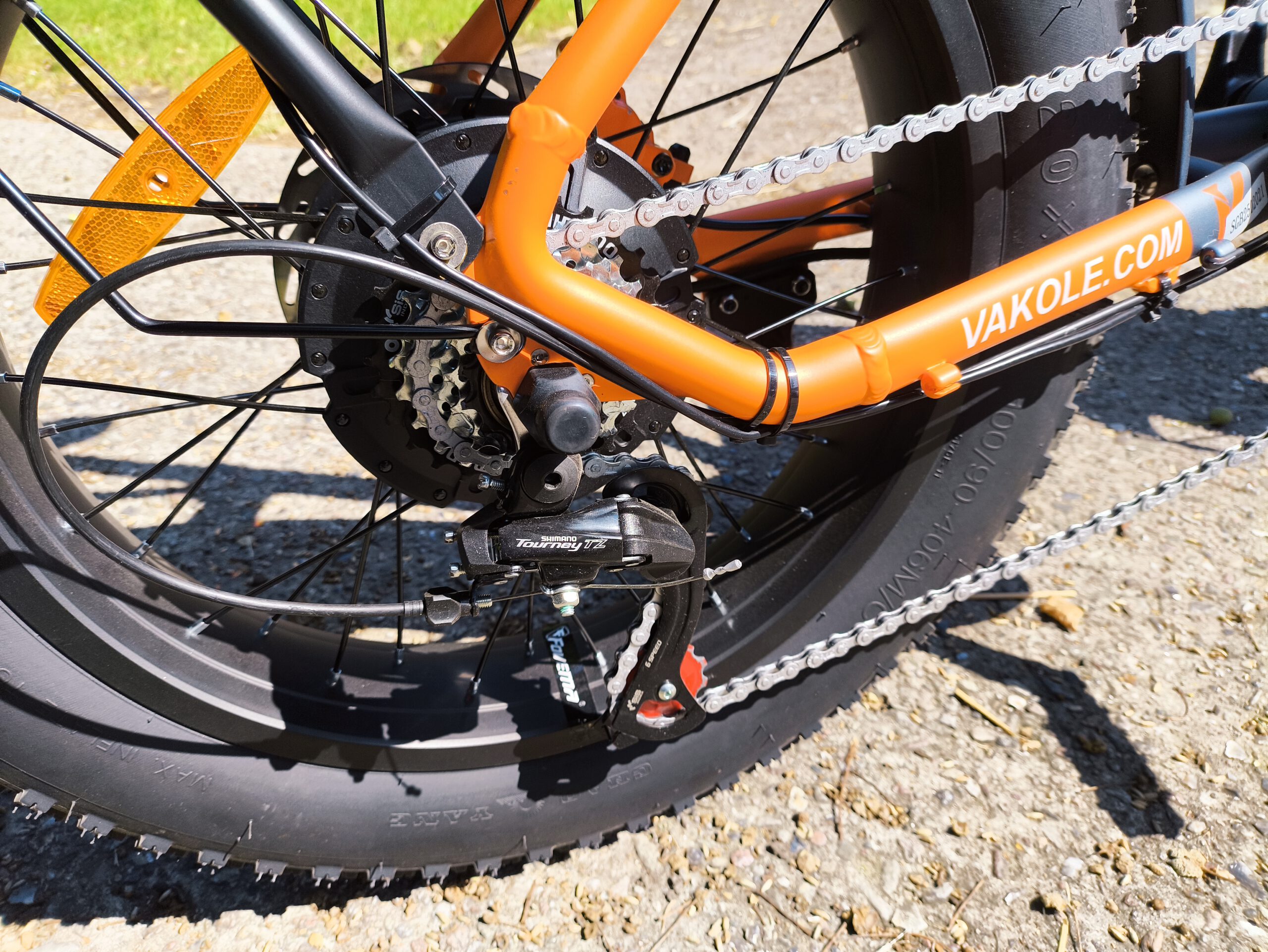 Die 7-Gang Schaltung arbeitet während des E-Bike Tests zuverlässig | Quelle: ebiketester24.de